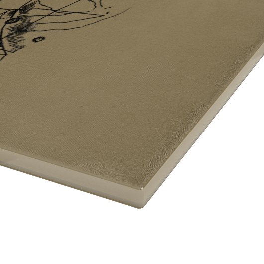 Planche À Découper Libra Constellation Hevelius 1690 Décor (Coin)