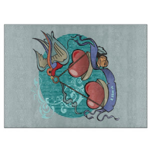 Planche À Découper Libra zodiac en tatouage - Cute Libra Zodiac Lover