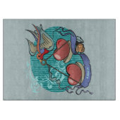 Planche À Découper Libra zodiac en tatouage - Cute Libra Zodiac Lover (Devant)