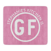 Planche à découper libre de rose de cercle du (Devant)