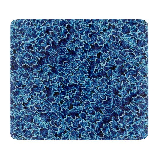 Planche À Découper Lierre Bleu givré Cool (Devant)