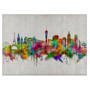 Planche À Découper Ligne d'atterrissage de Las Vegas