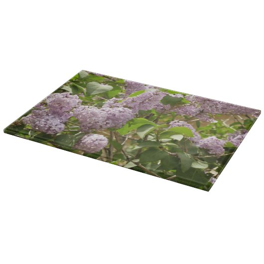 Planche À Découper Lilac Bush Belles fleurs de printemps violettes (Coin)