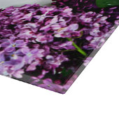 Planche À Découper Lilac Floral Custom Cutting Board (Coin)