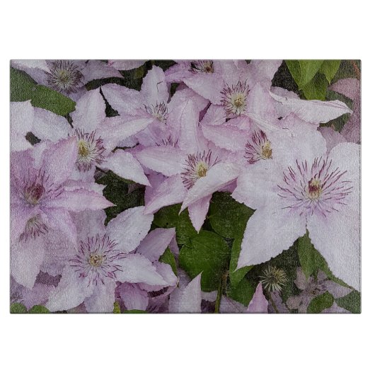 Planche À Découper lilas, clématite, beau, fleur, fleur de lilas, (Devant)