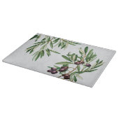 Planche À Découper L'île méditerranéenne grecque Feuille d'olive (Coin)