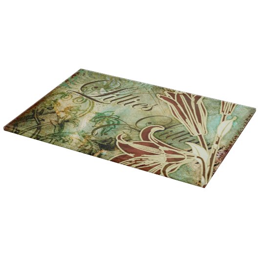 Planche À Découper Lillies (Coin)