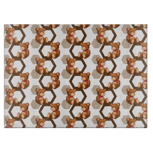 Planche À Découper l'illustration d'une rangée de nounours concernent (Devant)