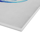 Planche À Découper L'infini avec plume violette (Coin)