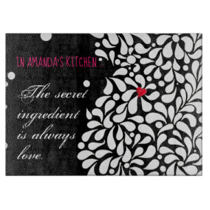 Planche À Découper L'ingrédient secret est l'amour personnalisé