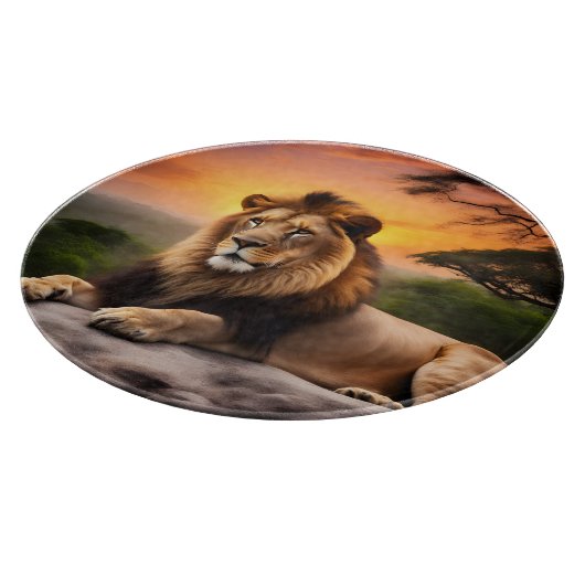 Planche À Découper Lion (Coin)