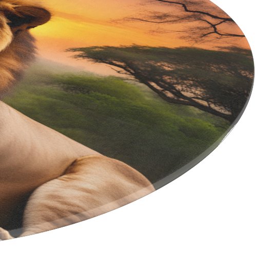 Planche À Découper Lion (Coin)