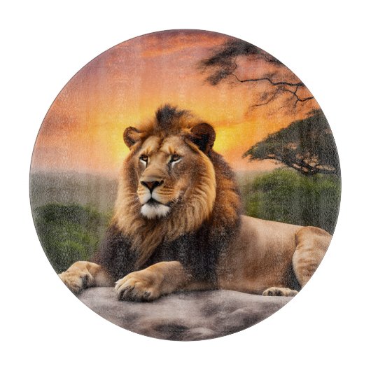 Planche À Découper Lion (Devant)