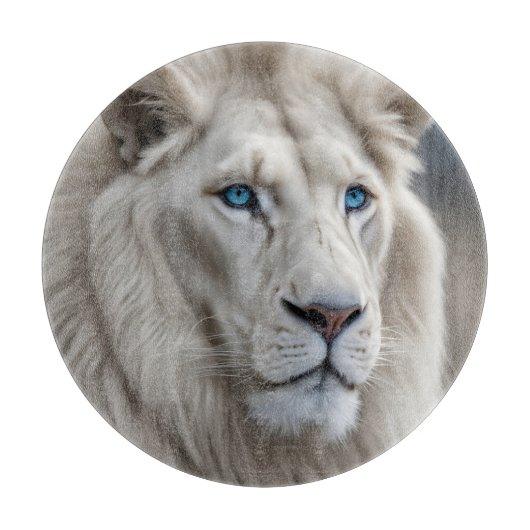 Planche À Découper Lion blanc (Devant)