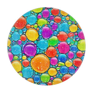 Planche À Découper Liquides Abstraits