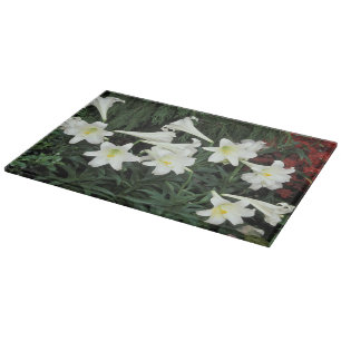 Planche À Découper Lis de Pâques (Lilium regale)