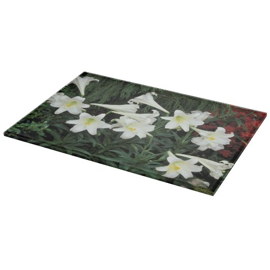 Planche À Découper Lis de Pâques (Lilium regale) (Coin)