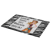 Planche À Découper Little Bit Country et toute une Lotta DIVA! (Coin)