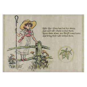 Planche À Découper Little Bo-Peep : Nursery classique de Kate Greenaw
