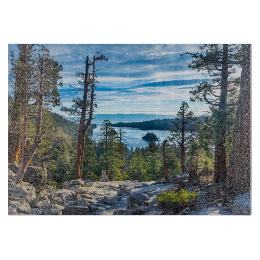 Planche À Découper Littoral | Emerald Bay, Lake Tahoe, Californie (Devant)