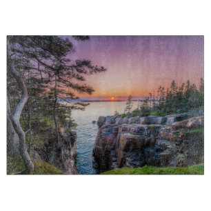 Planche À Découper Littoral   Parc national Ravens Nest Acadia Maine