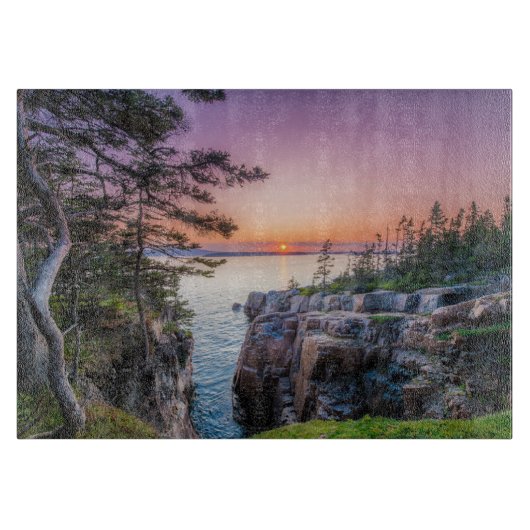 Planche À Découper Littoral | Parc national Ravens Nest Acadia Maine (Devant)