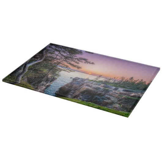 Planche À Découper Littoral | Parc national Ravens Nest Acadia Maine (Coin)