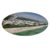 Planche À Découper Littoral | Urban Beach, Miami, Floride (Coin)