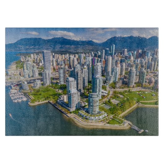Planche À Découper Littoral | Vancouver, Colombie-Britannique, Canada (Devant)