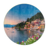 Planche À Découper Littoral | Varenna, Lombardie, Italie (Devant)