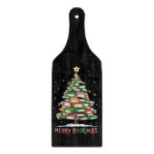 Planche À Découper Livre de Noël Lover Tree Librairie Joyeux Bookmas (Devant)