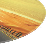 Planche À Découper Liwa Oasis Asphalt Road, Dunes. (Coin)