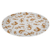 Planche À Découper Lizards Chameleons : Design Motif sans couture. (Coin)