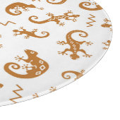 Planche À Découper Lizards Chameleons : Design Motif sans couture. (Coin)