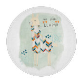 Planche À Découper Llama Squad - Pas de Prob-llama (Devant)