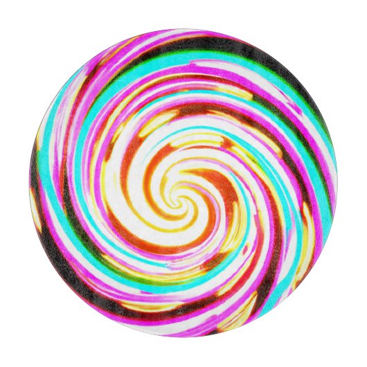 Planche À Découper L'oeuvre de Neon Motif (Devant)