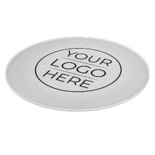 Planche À Découper Logo de marque d'entreprise moderne