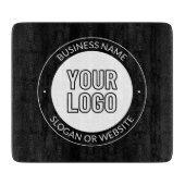 Planche À Découper Logo d'entreprise ou Modèle de texte de conception (Devant)