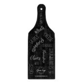 Planche À Découper Logo personnalisé site fromage plateau promo (Devant)