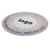 Planche À Découper LOGO & TEXTE | Panneau de découpe de verre d'entre (Coin)