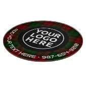 Planche À Découper LOGO & TEXTE | Panneau de découpe de verre d'entre (Coin)