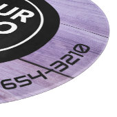 Planche À Découper LOGO & TEXTE | Panneau de découpe de verre d'entre (Coin)