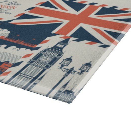 Planche À Découper London Post Glass Cutting Board (Coin)