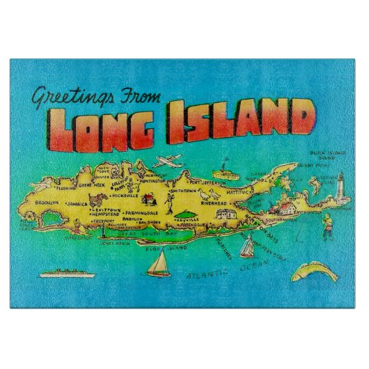 Planche À Découper Long Island 15x11 Cutting Board (Devant)