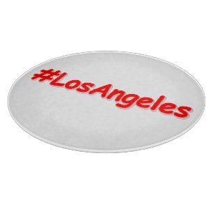 Planche À Découper "#LosAngeles" Joli design. Commandez dès maintenan