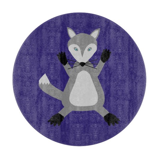 Planche À Découper Loup d'Halloween mignon (Devant)
