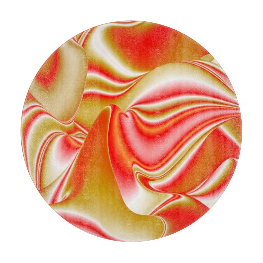 Planche À Découper Love and Gold Abstrait 3D Rainbowart (Devant)