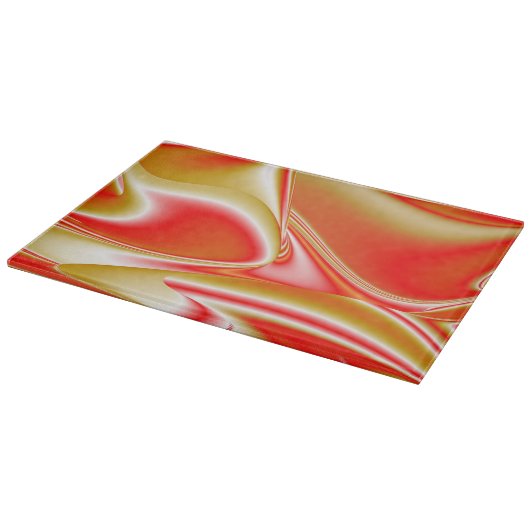 Planche À Découper Love and Gold Abstrait 3D Rainbowart (Coin)