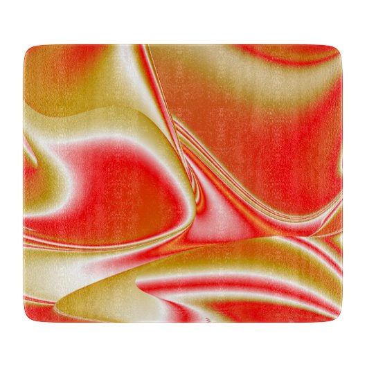 Planche À Découper Love and Gold Abstrait 3D Rainbowart (Devant)