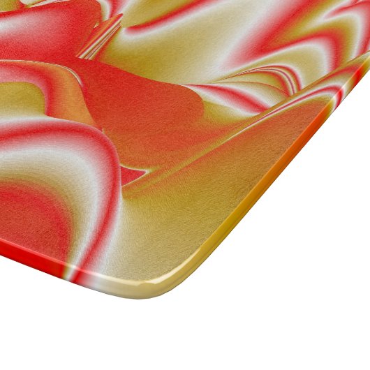 Planche À Découper Love and Gold Abstrait 3D Rainbowart (Coin)